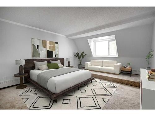 2912-221 6 Avenue Se, Calgary, AB - Indoor Photo Showing Bedroom