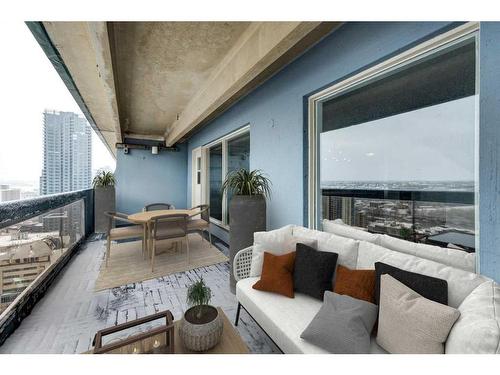 2912-221 6 Avenue Se, Calgary, AB - Outdoor With Deck Patio Veranda With Exterior