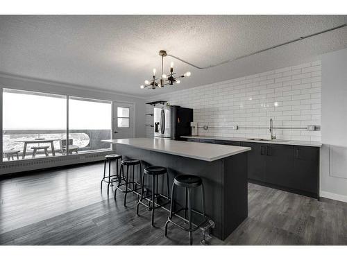 2912-221 6 Avenue Se, Calgary, AB - Indoor Photo Showing Kitchen With Upgraded Kitchen