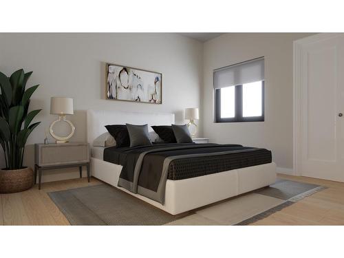 3915 73 Street Nw, Calgary, AB - Indoor Photo Showing Bedroom