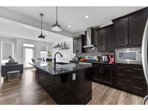 180 Nolancrest Circle Nw, Calgary, AB - Indoor Photo Showing Kitchen With Upgraded Kitchen