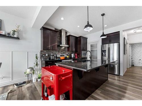 180 Nolancrest Circle Nw, Calgary, AB - Indoor Photo Showing Kitchen With Upgraded Kitchen