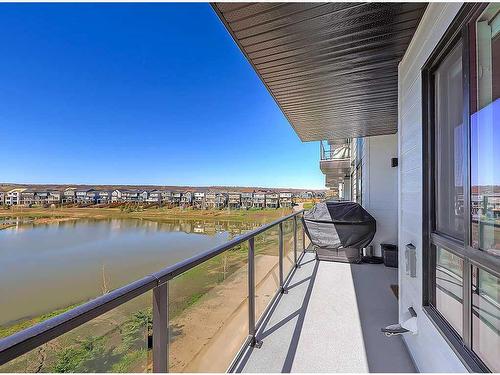 2208-42 Cranbrook Gardens Se, Calgary, AB - Outdoor With Body Of Water With Balcony With View With Exterior