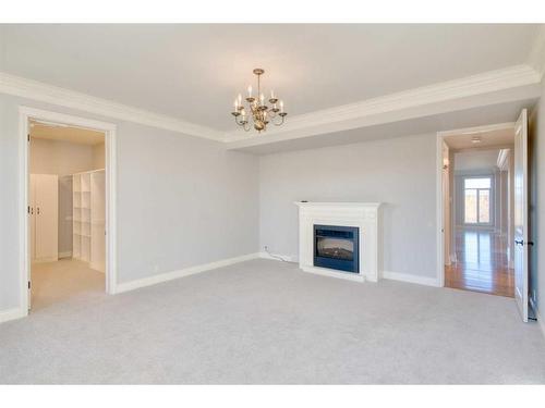 3812 2 Street Sw, Calgary, AB - Indoor Photo Showing Living Room With Fireplace