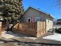 4906 51 Avenue, Olds, AB  - Outdoor With Deck Patio Veranda With Exterior 