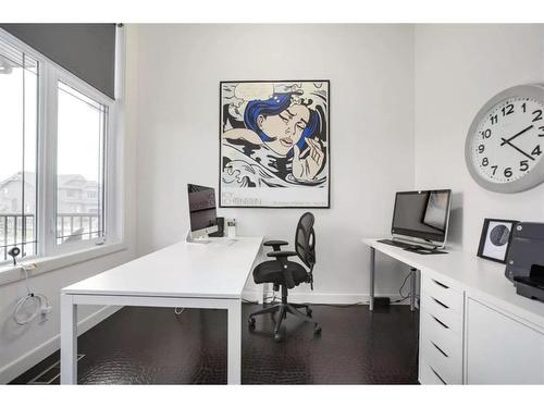 129 Springbluff Boulevard Sw, Calgary, AB - Indoor Photo Showing Office
