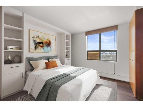 1207-318 26 Avenue Sw, Calgary, AB - Indoor Photo Showing Bedroom