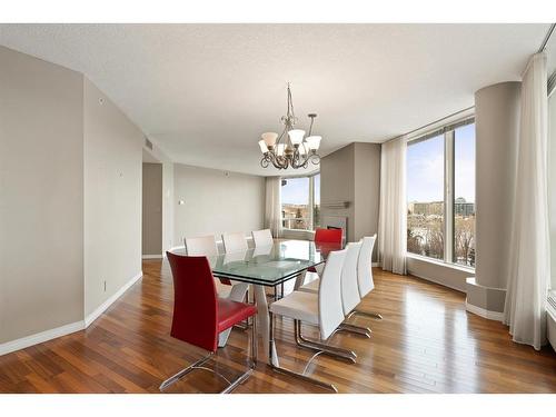 505-837 2 Avenue Sw, Calgary, AB - Indoor Photo Showing Dining Room