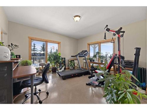 38139 Range Road 265, Rural Red Deer County, AB - Indoor Photo Showing Gym Room