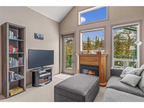 319-176 Kananaskis Way, Canmore, AB - Indoor With Fireplace
