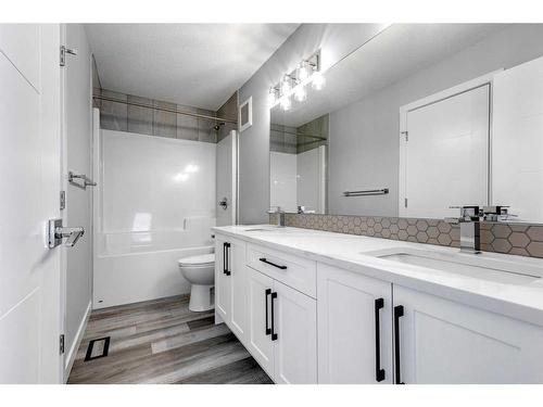 26 Hanson Drive, Langdon, AB - Indoor Photo Showing Bathroom