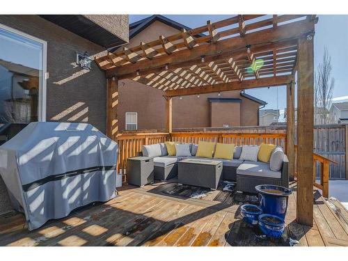 496 Everbrook Way Sw, Calgary, AB - Outdoor With Deck Patio Veranda With Exterior