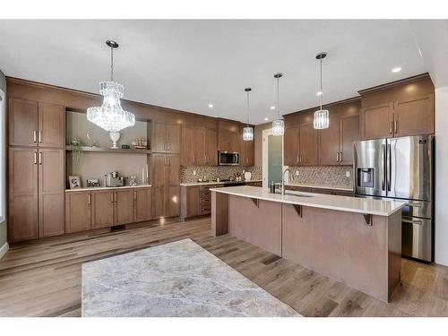 137 Cityside Road Ne, Calgary, AB - Indoor Photo Showing Kitchen With Upgraded Kitchen