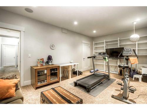 2449 22A Street Nw, Calgary, AB - Indoor Photo Showing Gym Room