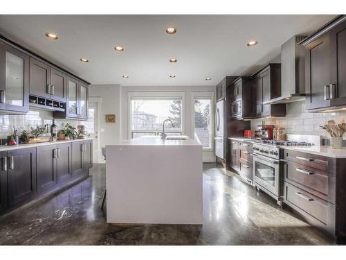 2449 22A Street Nw, Calgary, AB - Indoor Photo Showing Kitchen With Upgraded Kitchen
