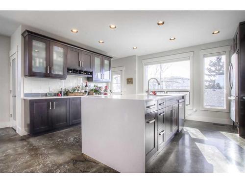 2449 22A Street Nw, Calgary, AB - Indoor Photo Showing Kitchen With Upgraded Kitchen