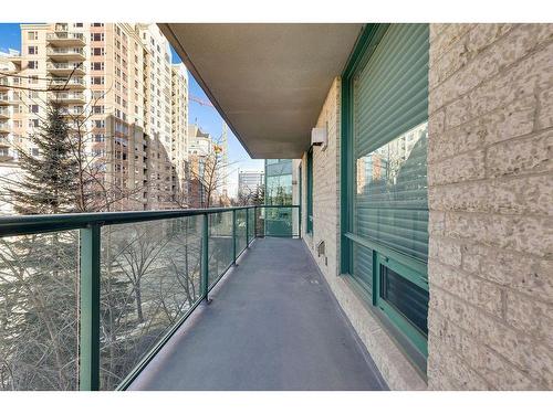 303-837 2 Avenue Sw, Calgary, AB - Outdoor With Balcony With Exterior