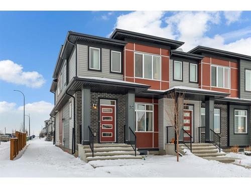 104 Cobblestone Gate Sw, Airdrie, AB - Outdoor With Facade