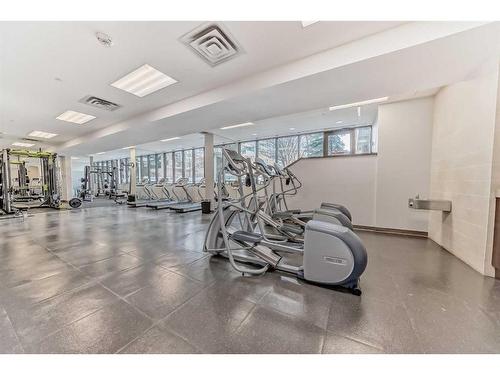 238-222 Riverfront Avenue Sw, Calgary, AB - Indoor Photo Showing Gym Room