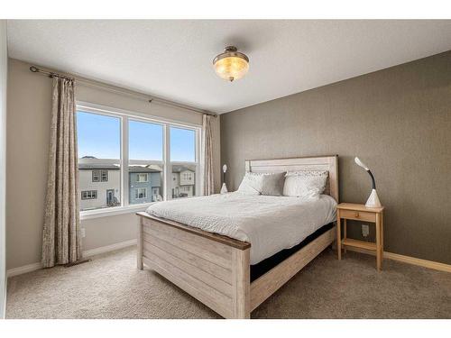 28 Cornerbrook Way Ne, Calgary, AB - Indoor Photo Showing Bedroom