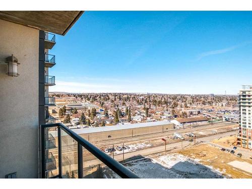 1507-8880 Horton Road Sw, Calgary, AB - Outdoor With Balcony With View