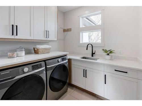 133 Lissington Drive Sw, Calgary, AB - Indoor Photo Showing Laundry Room