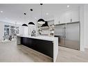 3028 27 Street Sw, Calgary, AB  - Indoor Photo Showing Kitchen With Double Sink 