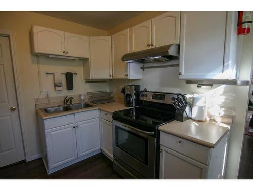 1147 8 Street Se, Calgary, AB - Indoor Photo Showing Kitchen With Double Sink