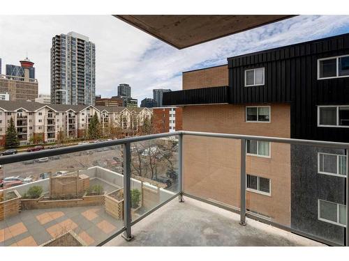 402-188 15 Avenue Sw, Calgary, AB - Outdoor With Balcony With Exterior