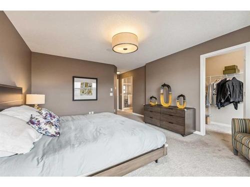 213 Walden Heights Se, Calgary, AB - Indoor Photo Showing Bedroom