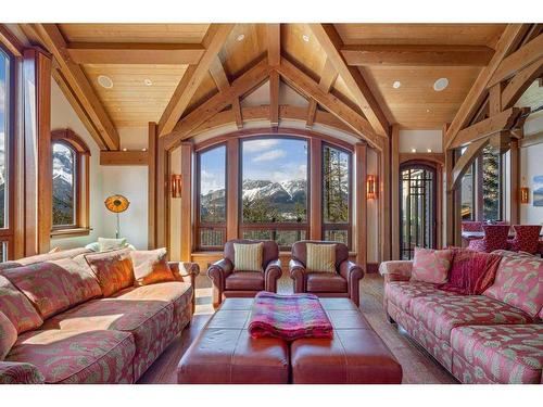 145 Silvertip Ridge, Canmore, AB - Indoor Photo Showing Living Room