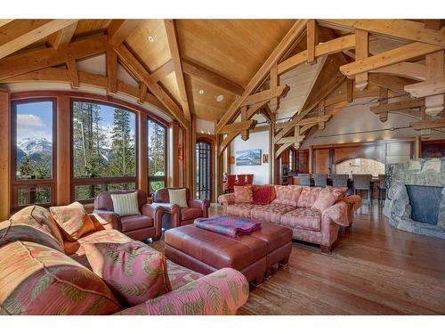 145 Silvertip Ridge, Canmore, AB - Indoor Photo Showing Living Room