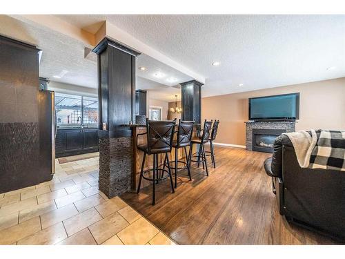 2224 98 Avenue Sw, Calgary, AB - Indoor With Fireplace