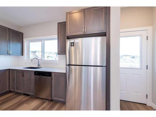 1824 Cornerstone Boulevard Ne, Calgary, AB - Indoor Photo Showing Kitchen With Stainless Steel Kitchen