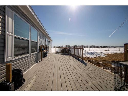 33035 Range Road 60 Road, Rural Mountain View County, AB - Outdoor With Deck Patio Veranda With Exterior