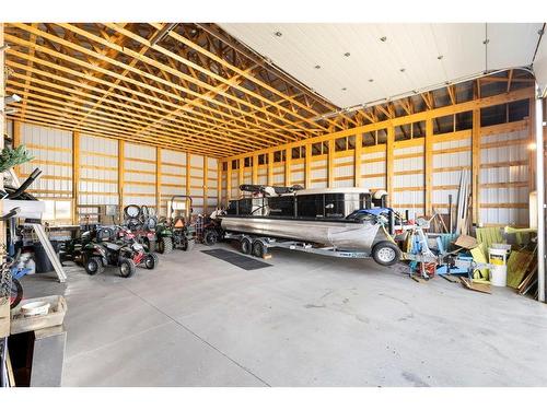 270105 Range Road 43, Rural Rocky View County, AB - Indoor Photo Showing Garage