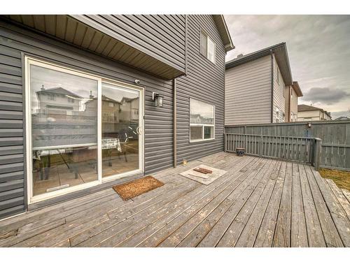 206 Saddlemont Boulevard Ne, Calgary, AB - Outdoor With Deck Patio Veranda With Exterior