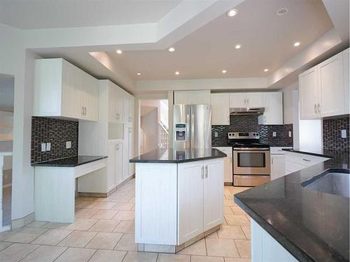 1490 Sunwood Road Se, Calgary, AB - Indoor Photo Showing Kitchen With Upgraded Kitchen
