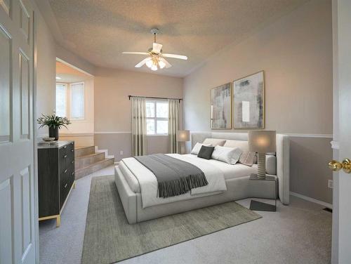 1490 Sunwood Road Se, Calgary, AB - Indoor Photo Showing Bedroom