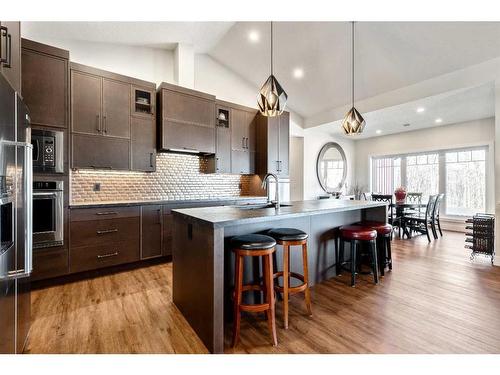 64228 306 Avenue West, Rural Foothills County, AB - Indoor Photo Showing Kitchen With Upgraded Kitchen