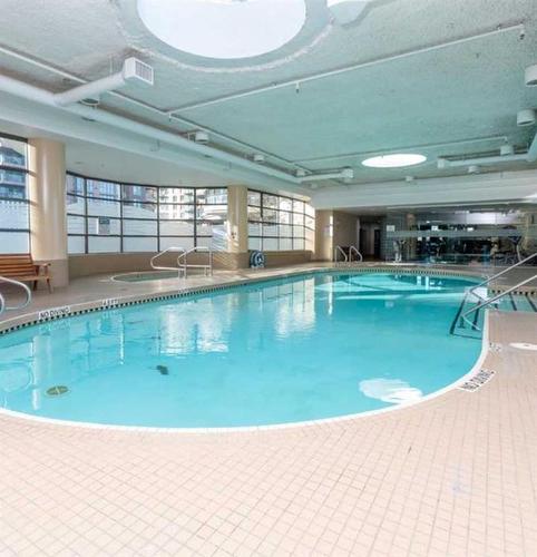 502-1088 6 Avenue Sw, Calgary, AB - Indoor Photo Showing Other Room With In Ground Pool