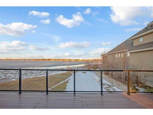 1000 West Chestermere Drive, Chestermere, AB - Outdoor With Body Of Water With View