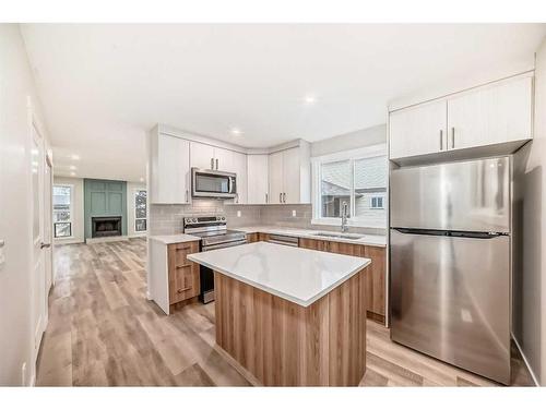 6740 Temple Drive Ne, Calgary, AB - Indoor Photo Showing Kitchen With Upgraded Kitchen