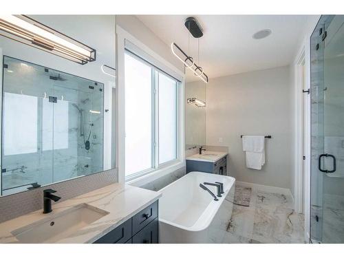62 Waterford Road, Chestermere, AB - Indoor Photo Showing Bathroom