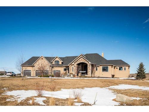 124 Grizzly Rise, Rural Rocky View County, AB - Outdoor With Deck Patio Veranda