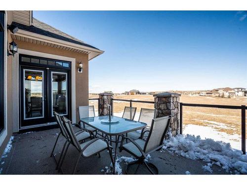 124 Grizzly Rise, Rural Rocky View County, AB - Outdoor With Deck Patio Veranda