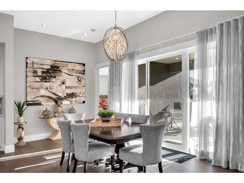 904 East Lakeview Road, Chestermere, AB - Indoor Photo Showing Dining Room