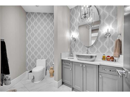 904 East Lakeview Road, Chestermere, AB - Indoor Photo Showing Bathroom