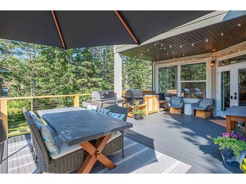 501 Hawk'S Nest Lane, Priddis Greens, AB - Outdoor With Deck Patio Veranda With Exterior