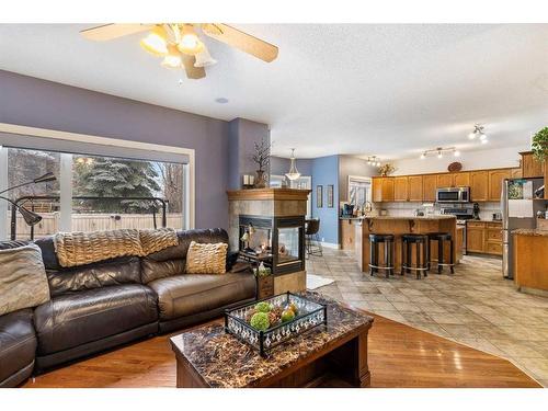 123 Chapala Crescent Se, Calgary, AB - Indoor Photo Showing Living Room